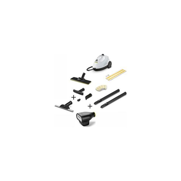 Karcher Sc 2 Easyfix Buharlı Temizlik Makinesi + Cam Temizleme Aparatı + Buharlı Düzleştirici - Görsel 1