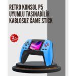 Astraltech Nostaljik Mini Gamepad | 520 Hazır Oyun, Tak ve Oyna