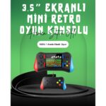 Astraltech Çocukluğunuzun Oyunları Tek Cihazda – 500 Oyunlu El Konsolu