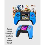 Astraltech P5 Retro Gamepad | 520 Klasik Oyunlu Mini Oyun Konsolu - Görsel 4