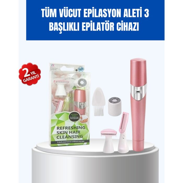 Astraltech Pürüzsüz Cilt Için Çok Fonksiyonlu Epilasyon Aleti - Görsel 1