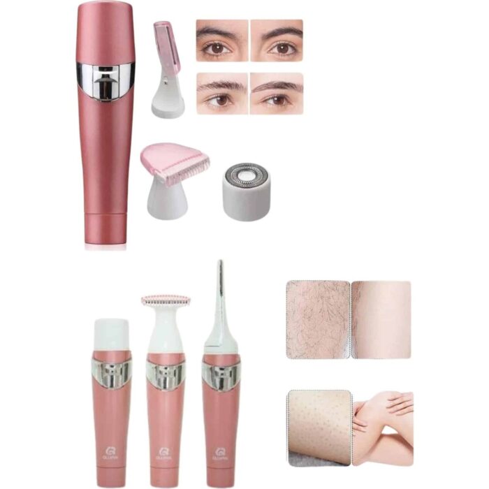 Astraltech Yüz Kaş ve Tüm Vücut Epilasyon Aleti 3 Başlıklı Hassas Ciltlere Uygun Epilatör - Görsel 5