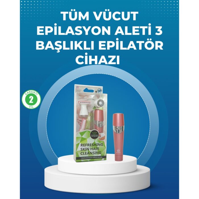 110001220671645.jpg Astraltech Pembe Epilasyon Cihazı – Acısız Tüy Temizliği - Görsel 1