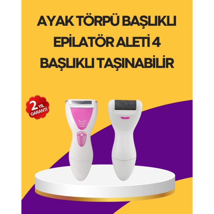 110001220674609.jpg Astraltech Taşınabilir Tıraşlı Epilasyon Makinesi - Görsel 1