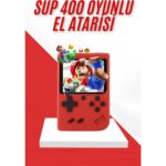 Astraltech Nostalji Oyunlu Mini Atari Gamebox 400 Oyunlu El Atarisi
