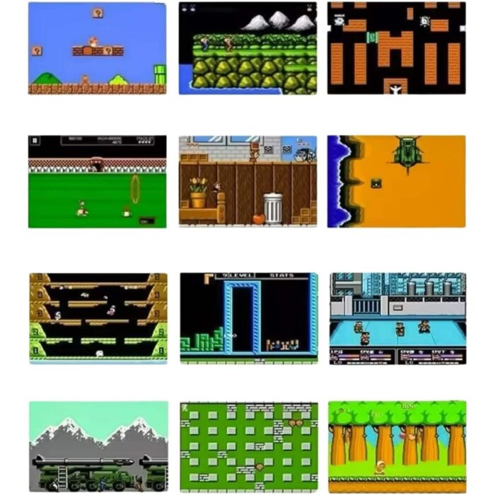 Astraltech Çocuklara Özel Taşınabilir Sup El Atarisi 400 Oyunlu Nostaljik Oyun Konsolu - Görsel 5