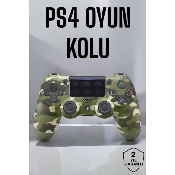 110001220724572.jpg Astraltech Ps4 Oyun Kolu Kamuflaj Desenli Joystick - Görsel 1