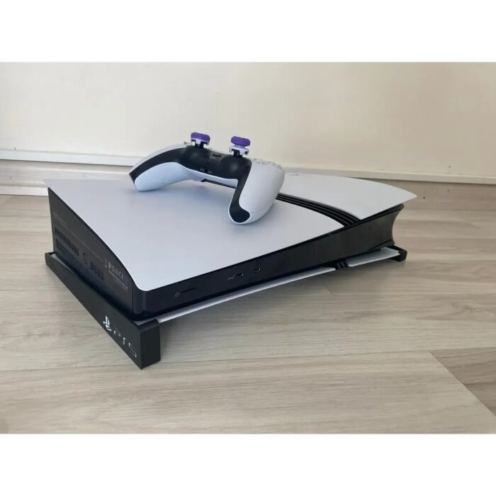 110001220951579.jpg Merada Playstation 5 Pro & Slim Yatay Stand Aparatı – Dijital Sürüm Uyumlu Konsol Stand-Ps5 - Görsel 1