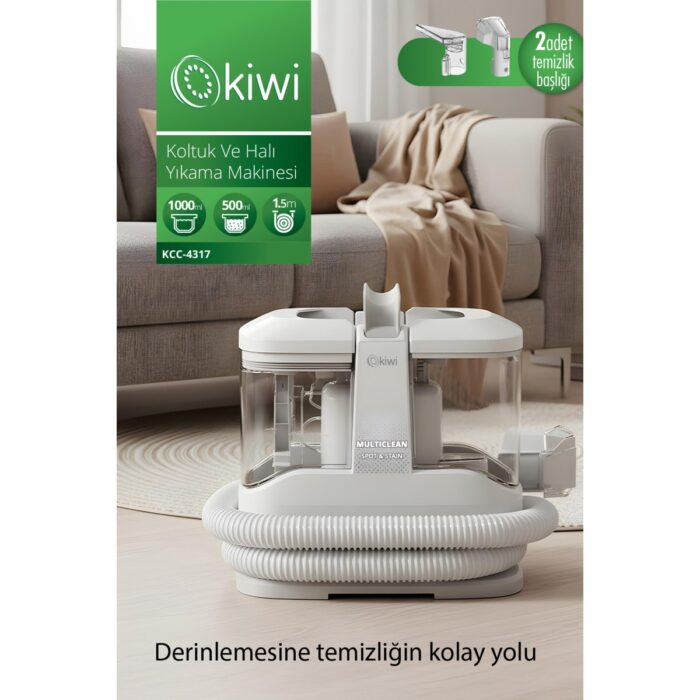 Kiwi KCC-4317 Koltuk ve Halı Yıkama Makinesi - Görsel 1