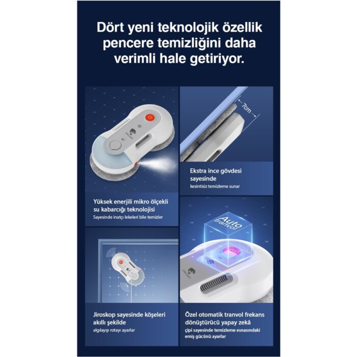 Orcart S8 Cam Silme Robotu - Görsel 2