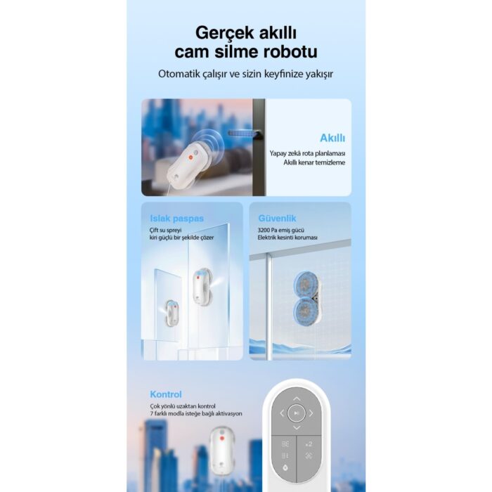 Orcart S6 Cam Silme Robotu - Görsel 2