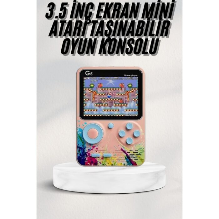 110001223975570.jpg Astraltech 3 Inç Ekran 500 Oyunlu Game Box Mini Taşınabilir Oyun Konsolu - Görsel 1