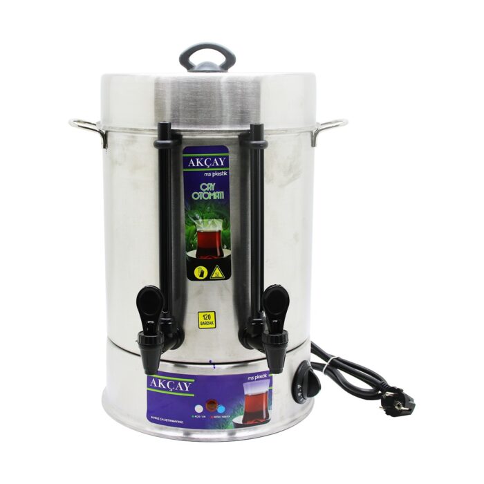 Go İthalat Çay Otomatı 120 Bardak Semaver Elektrikli Çay Makinesi ( Marka Değişkenlik Gösterebilir )  (5263) - Görsel 1