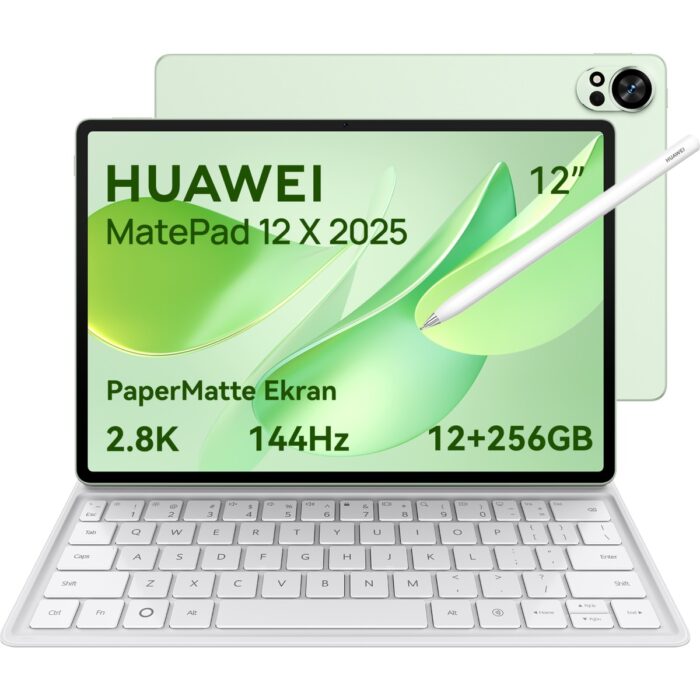 Huawei Yeni (2025) Matepad 12X 12.0" Papermatte Edition 12GB 256GB Yeşil + Klavye - Görsel 2