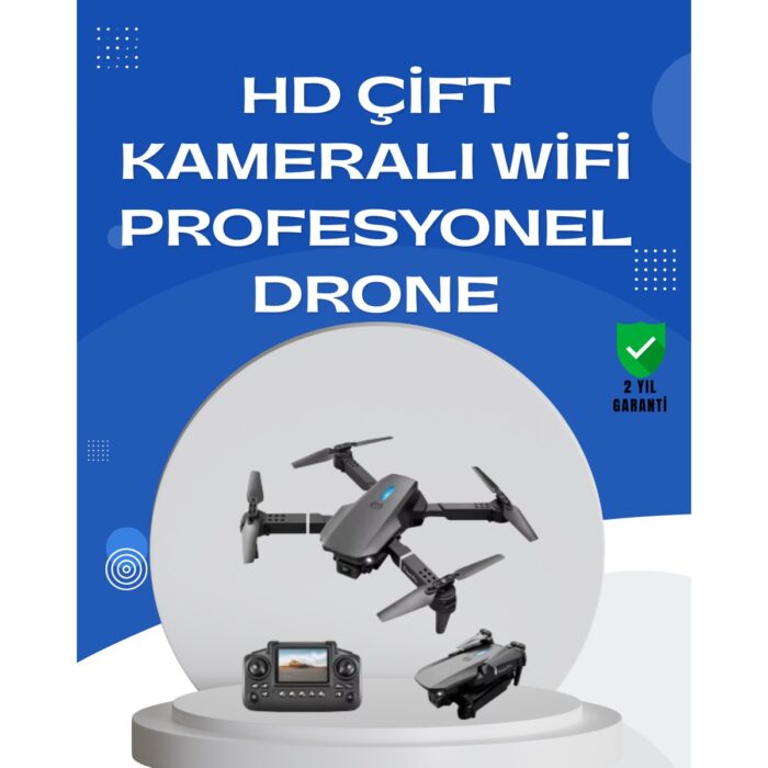 110001225461457.jpg Zero Land Depomix Uzaktan Kumandalı Katlanabilir Drone Yörünge Uçuşu ve Eve Dönüş Özellikli - Görsel 1