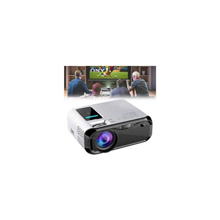 Hzl E500S 1080P Kablosuz Projeksiyon LED Işık Kaynağı HDMI USB Bağlantı 1080p Full HD - Görsel 5