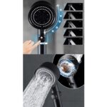 Go İthalat Duş Başlığı Pervaneli Serinletici Tasarım 5 Modlu (4989) - Görsel 3