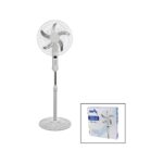 Go İthalat 18 Inc 45 cm Kumandalı  Sanayi Tipi Ayaklı Vantilatör 5-Metal Pervane 3-Kademe Hız 65W Y:137CM (4989)