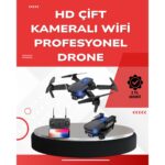 Zero Land Msa-Shop 2.4g 4ch Katlanabilir Drone 100 Metre Uçuş Mesafeli