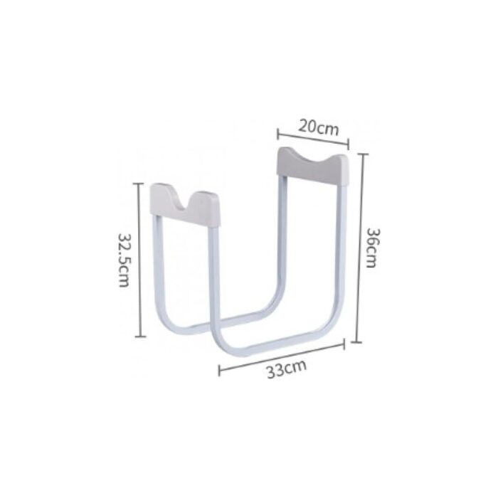 Storemax Damacana Musluk Başlığı ve Metal Ayak Stand Seti, Pratik Su Alma Aparatı, Paslanmaz Metal Stand, Her Boy Damacanaya Uyumlu, Kolay Montajlı, Ev ve Ofis Için - Görsel 3