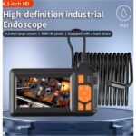 Arenes VTN-008 Ekranlı Çift Kameralı 10 mt Sert Kablo Yılan Endoskop Kamera 8 mm 4.3 Inc - Lisinya - Görsel 2