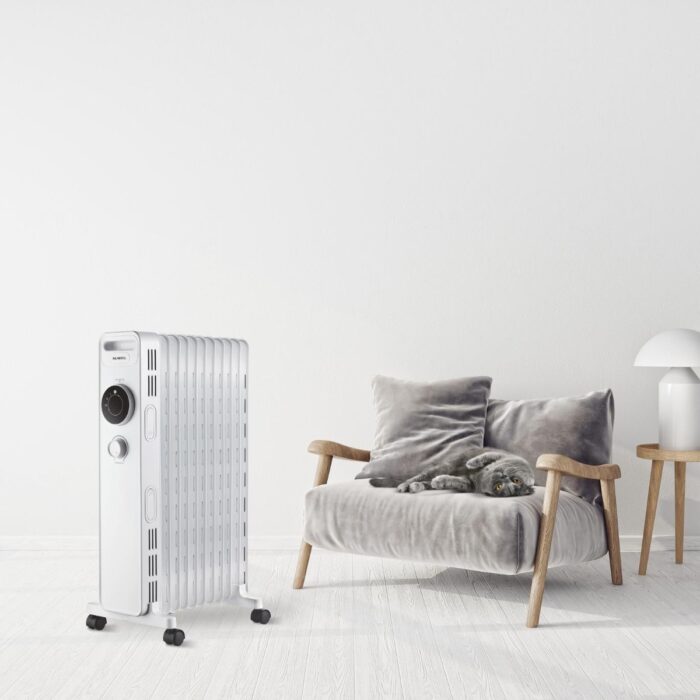 Kumtel 11 Dilim Beyaz Radyatör 2300W Sessiz Çalışma ve Kolay Taşınabilirlik Özellikli - Görsel 4