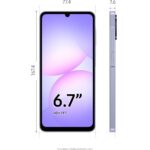 Samsung Galaxy A07 128 GB 4 GB Ram (Samsung Türkiye Garantili) Açık Mor - Görsel 2