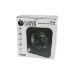 Go İthalat Masa Üstü Vantilatör FAN=22CM 3 Kademe Hız 40W  3 Pervane  Siyah PLS.STAND=28X27X13CM TR-516 (4989) - Görsel 2