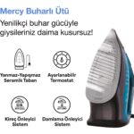 Fakir Mercy Mavi 2200 W Buharlı Ütü - Görsel 2