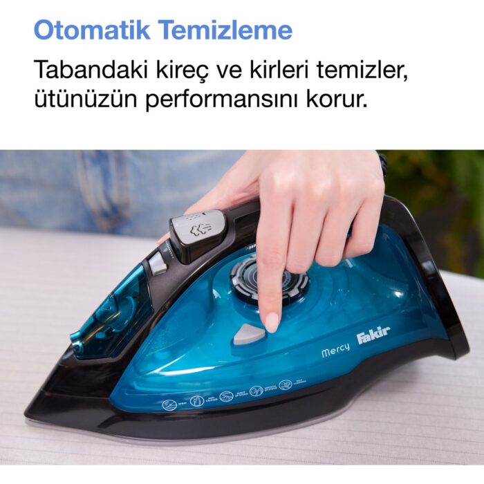 Fakir Mercy Mavi 2200 W Buharlı Ütü - Görsel 5