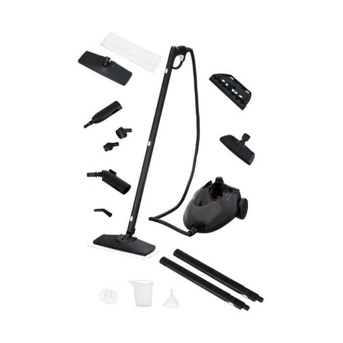 110001228414895.jpg Bright Elegance BE-3450 Çok Fonksiyonlu Saklama Hazneli 5 Bar 5m Kablo 2l Su Hazneli Buharlı Temizlik Makinesi Siyah - Görsel 1