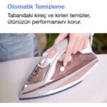 Fakir Spring Buharlı Ütü - Gülkurusu - 2600 Watt - Görsel 4