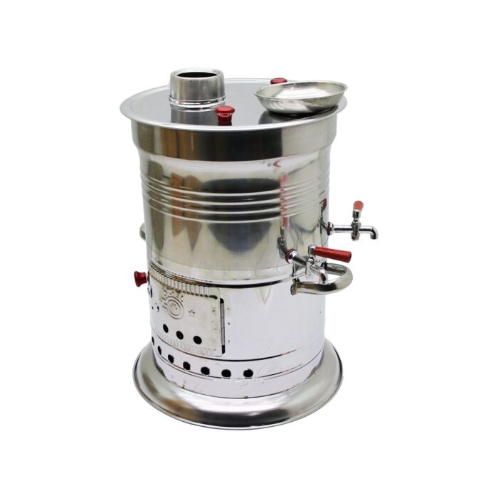 Go İthalat Piknik Semaveri 10LT Çift Musluk Kutulu (5224) - Görsel 1