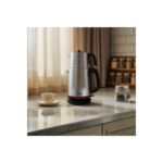 Homend Royaltea 1711h Çay Makinesi 1 l Demlik 1,9 l Su Isıtıcı Kapasiteli Çelik İnox Siyah Tasarım