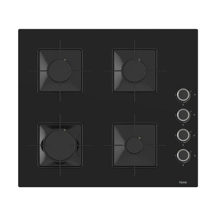Ferre XE61MDV - SS205 - D086 4 Prog. Mekanik Statik Xl 78 Litre Ankastre Set - Inox/siyah - Görsel 3
