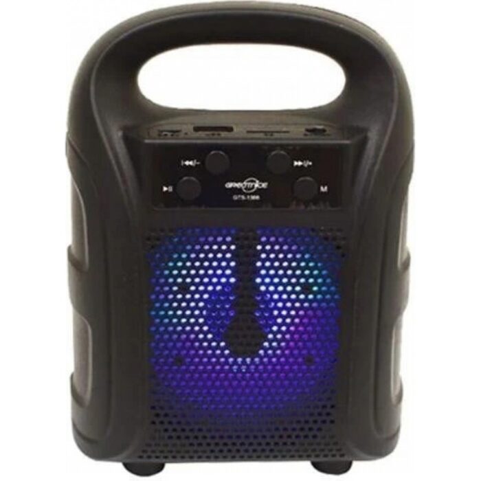 İlk El Grup Tutmalı Mini Hoparlör Işıklı Taşınabilir Bluetooth Wireless Radyolu Sd Kart ve USB Girişli Hoparlör - Görsel 1