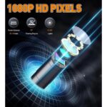 Monitörlü Çift Kameralı 10 mt Sert Kablo Yılan Endoskop Kamera 8 mm 4.3 Inc - Lisinya - Görsel 4