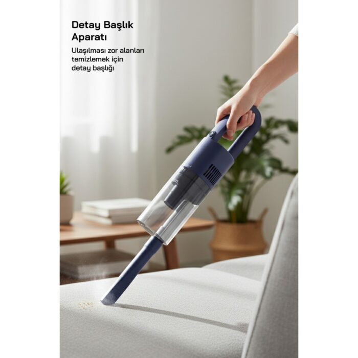 Sinbo SVC-8629 Kablolu Dikey Elektrikli Süpürge - Mavi - Görsel 4