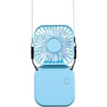 Marsilyan El Fanı Mini Masaüstü ve Boyun Askılı Fan Portatif Şarjlı 3 Kademeli Vantilatör Soğutucu - Görsel 3