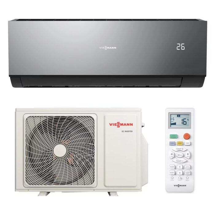 Viessmann SWAA200MHA068-BLACK 24.000 BTU A++ INVERTER KLİMA - Görsel 1