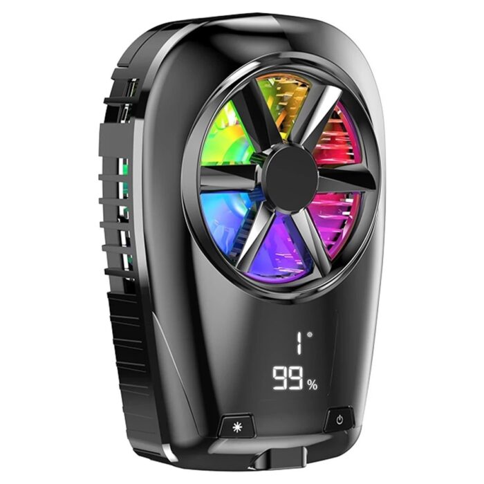 110001231521944.jpg Belle Fusion Bfs X110 Radyatör Telefon Soğutucu Fan - Siyah - Görsel 1