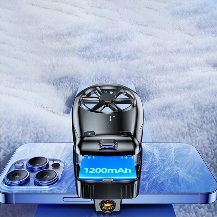 Belle Fusion Bfs X110 Radyatör Telefon Soğutucu Fan - Siyah - Görsel 3