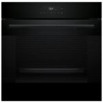 Bosch Siyah 3 Lü Ankastre Set 428 ( HJG852YB0T - POH7C6P30O - DWK66PJ60T  ) 67CM Wok Bek Ocak - 3D Fry Hava ile Kızartma - Pişirme Matı ile - Görsel 2