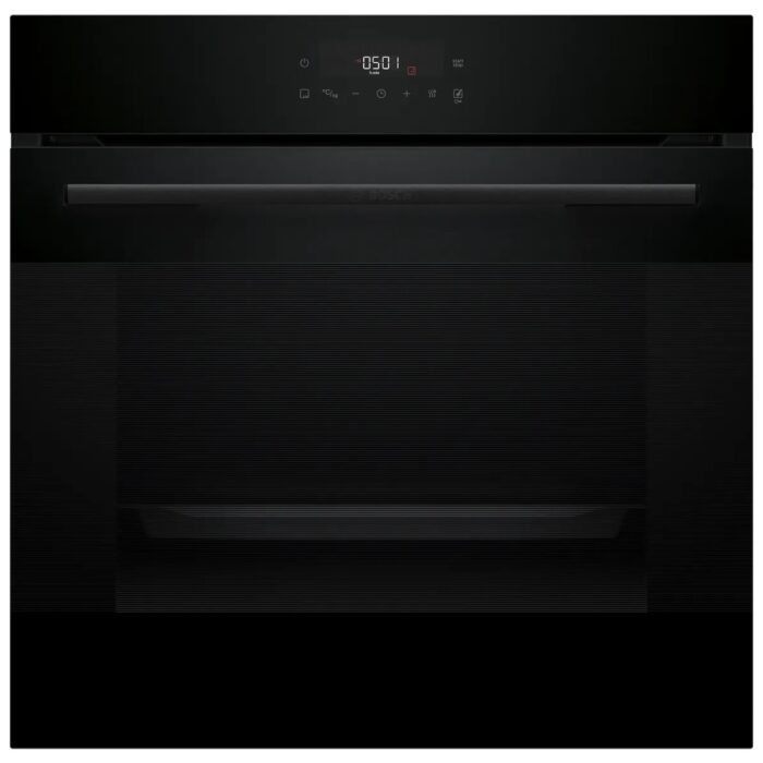 Bosch Siyah 3 Lü Ankastre Set 428 ( HJG852YB0T - POH7C6P30O - DWK66PJ60T  ) 67CM Wok Bek Ocak - 3D Fry Hava ile Kızartma - Pişirme Matı ile - Görsel 2