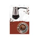 Cenk Xstore Yeni Nesil Türk Kahve Makinesi Cezvesi Siyah Gri Kablolu Pratik - Görsel 2