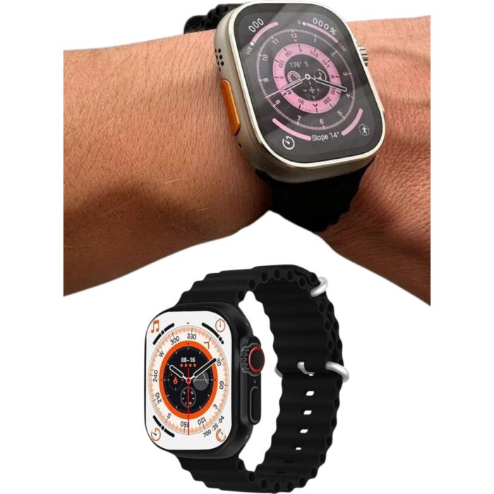 Brf Uyku ve Sağlık Takibi Yapabilen Gps Uyumlu Plastik Kordonlu Akıllı Saat - Görsel 3