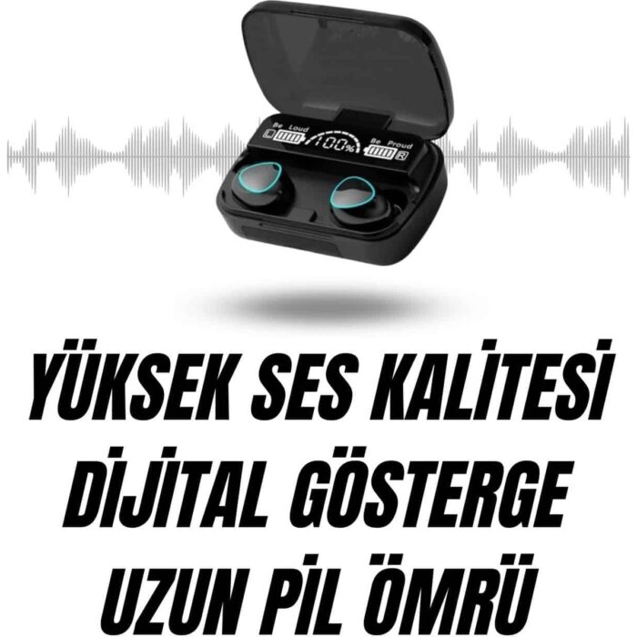 Brf Ucuz Kaliteli Yeni Nesil 7 Kordonlu Akıllı Saat ve Kablosuz Bluetooth Kulaklık Anc Özelliği - Görsel 2