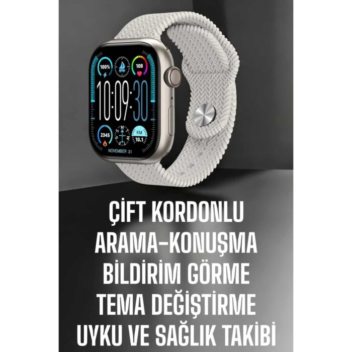 Brf Yeni Nesil Akıllı Saat Arama Cevaplama Gps Takibi Adımsayar Nfc Özelliği - Görsel 2