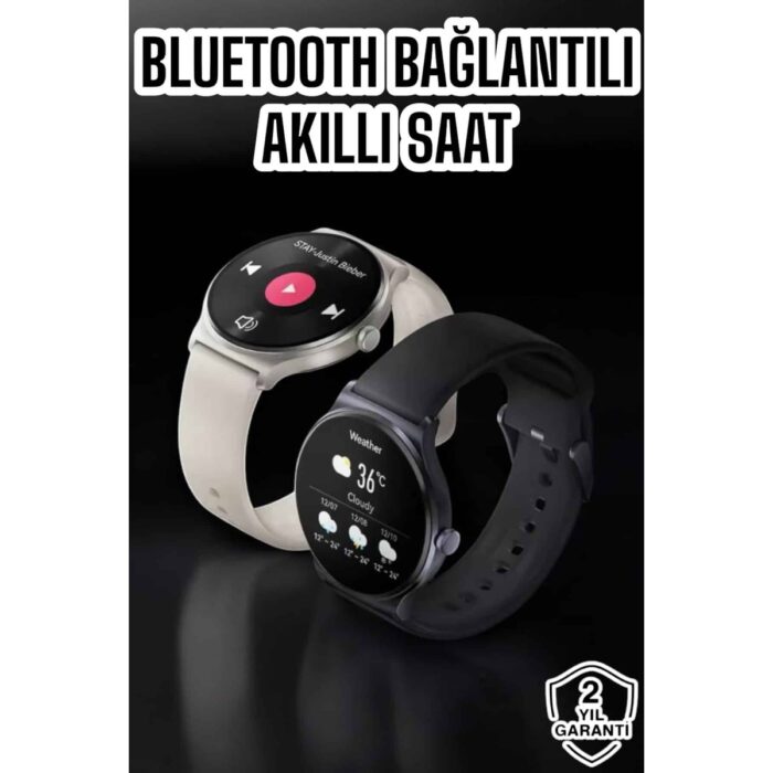 110001232243930.jpg Brf Akıllı Saat Sesli Görüşme Bluetooth Bağlantılı 3 Kordonlu - Görsel 1