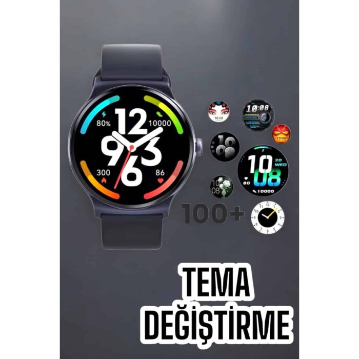 Brf Akıllı Saat Sesli Görüşme Bluetooth Bağlantılı 3 Kordonlu - Görsel 2